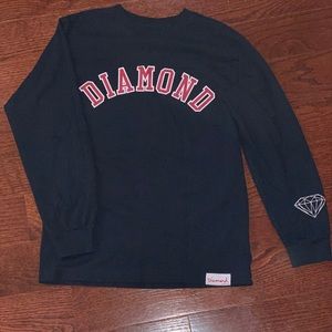 Navy Blue Diamond Supply Co. UNISEX shirt